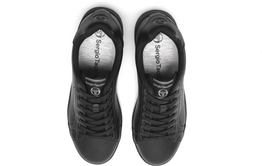 Sergio Tacchini Stijlvolle Capri Shorts voor Mannen Black Heren