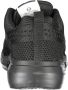 Sergio Tacchini Eenvoudige zwarte vetersneakers met contrasterende versiering Black Heren - Thumbnail 4