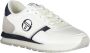 Sergio Tacchini Elegante Viareggio Sneakers met Borduurdetails White Heren - Thumbnail 9