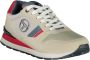 Sergio Tacchini Grijze Geborduurde Sportsneakers Met Veters Multicolor Heren - Thumbnail 22