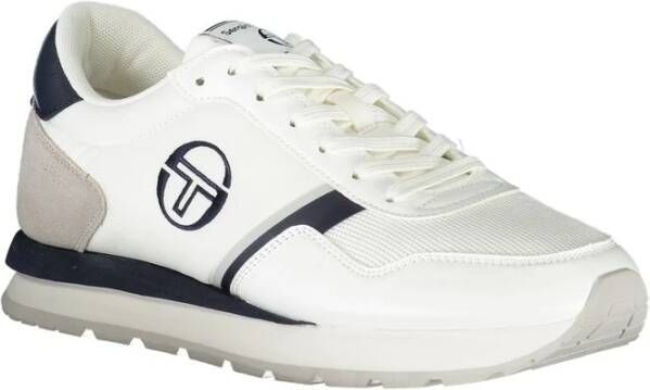 Sergio Tacchini Witte Polyester Sneaker