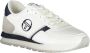 Sergio Tacchini Elegante Viareggio Sneakers met Borduurdetails White Heren - Thumbnail 6