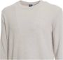 Sergio Tacchini Wollen Ronde Hals Sweater met Geribbelde Boorden en Zichtbaar Logo - Thumbnail 2