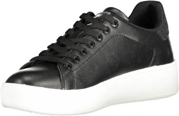 Sergio Tacchini Zwarte Polyester Sneaker