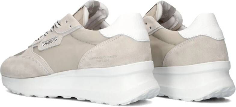 Shabbies Beige Chunky Sole Sneakers Veda Ava