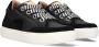 SHABBIES Lage Sneakers Dames Ragy Chunky Maat: 41 Materiaal: Leer Kleur: Zwart - Thumbnail 2