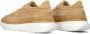 SHABBIES Lage Sneakers Dames Santi Run Maat: 41 Materiaal: Suède Kleur: Cognac - Thumbnail 4