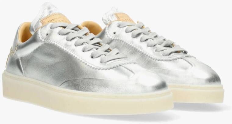 Shabbies Metallic Oxford Sneakers Gray Dames