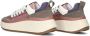 Shabbies Amsterdam Shabbies Chavi Mireille Hoge sneakers Leren Sneaker Dames Paars - Thumbnail 4