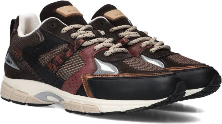 Shabbies Retro Stijl Zwarte Sneakers