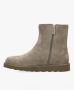 Shabbies Amsterdam Enkellaarzen Palissa Mia Zip Taupe Dames Laarzen - Thumbnail 2