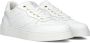 SHABBIES Lage Sneakers Dames Bossa Festa Maat: 40 Materiaal: Leer Kleur: Wit - Thumbnail 4