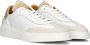 Shabbies Amsterdam Shabbies Bossa Oxford Lage sneakers Leren Sneaker Dames Wit - Thumbnail 3