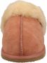 Shepherd Comfortabele Nubuck Leren Pantoffels met Echte Lamsvacht Voering Brown Dames - Thumbnail 5