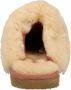 Shepherd Comfortabele Nubuck Leren Pantoffels met Echte Lamsvacht Voering Brown Dames - Thumbnail 6
