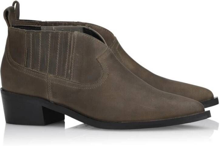 Shoe Biz Copenhagen Botas Copenhagen Bruin Groene Schoenen Brown Dames