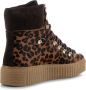 Shoe the Bear Agda boot suede Chesnut Leopard Pony Bruin Dames - Thumbnail 4