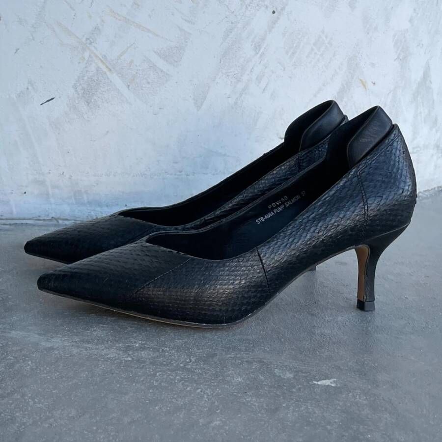 Shoe the Bear Visleer Feesthakken Zwart Dames