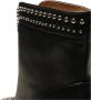 Shoe the Bear Annika Western Stud Leren Laarzen Zwart Black Dames - Thumbnail 8