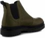 Shoe the Bear Arvid chelsea boot leer Mosgroen Green Heren - Thumbnail 3