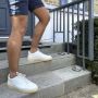 Shoe the Bear Babtiste sneaker leer WIT WIT White - Thumbnail 4