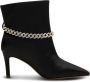 SHOE THE BEAR WOMENS Enkel Laarzen STB-HARPER CHAIN SATIN - Thumbnail 4