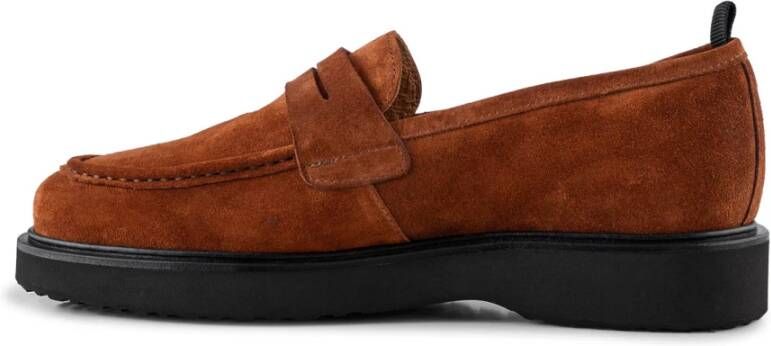 Shoe the Bear Casual Suede Loafer Brown Heren