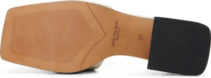 Shoe the Bear Colette muil leer OFF White Dames
