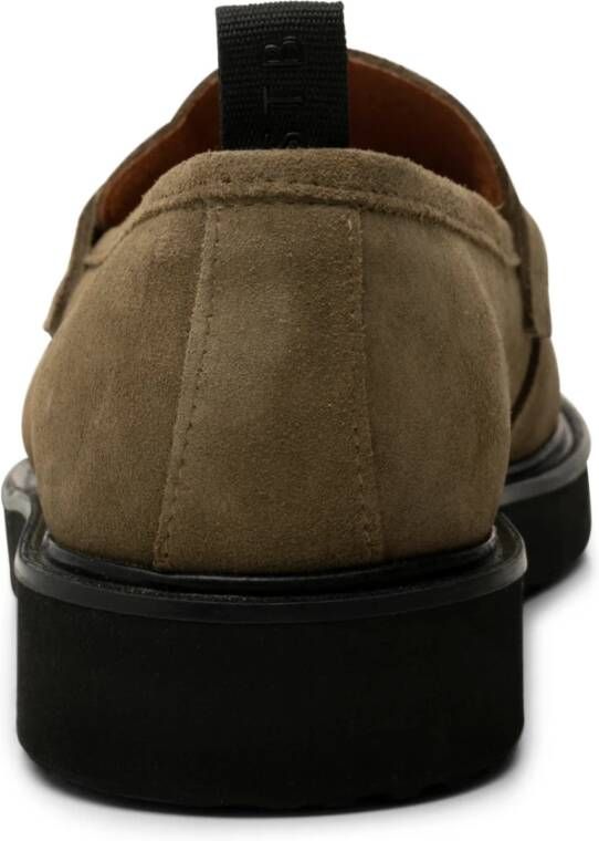 Shoe the Bear Cosmos loafer suede Khaki Green Heren