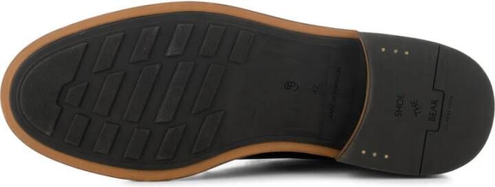 Shoe the Bear Curtis laars leer Zwart Black Heren