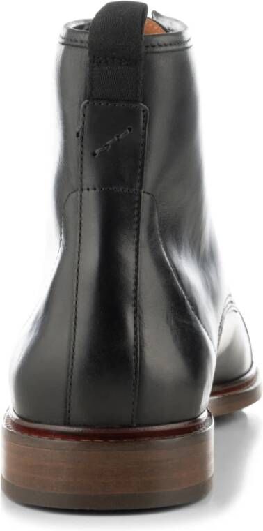 Shoe the Bear Curtis laars leer Zwart Black Heren