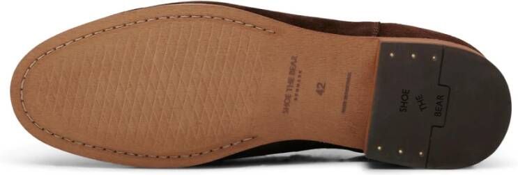 Shoe the Bear Dev chelsea boot waxed Bruin Brown Heren