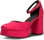 Shoe the Bear Elegante Priscilla Plateauhakken Roze Pink Dames - Thumbnail 3