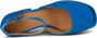 Shoe the Bear Elegante Satijnen Plateauhakken met Enkelband Blue Dames - Thumbnail 6