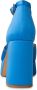 Shoe the Bear Elegante Satijnen Plateauhakken met Enkelband Blue Dames - Thumbnail 8