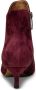 Shoe the Bear Elegante Suède Enkellaars Bordeaux Rood Dames - Thumbnail 7