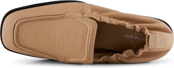 Shoe the Bear Erika Leren Loafer Beige Dames