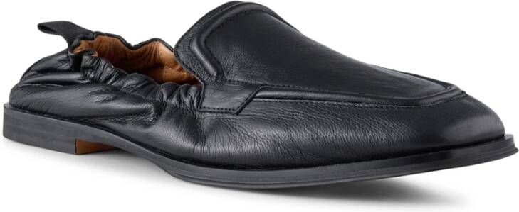 Shoe the Bear Erika loafer leer Zwart Graan Black Dames