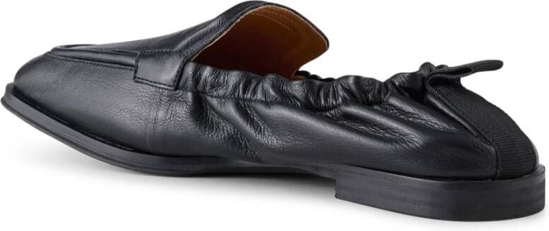 Shoe the Bear Erika loafer leer Zwart Graan Black Dames