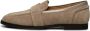 Shoe the Bear Stb-Erika Saddle Loafer Suede Taupe Beige Dames - Thumbnail 4