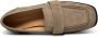 Shoe the Bear Stb-Erika Saddle Loafer Suede Taupe Beige Dames - Thumbnail 7