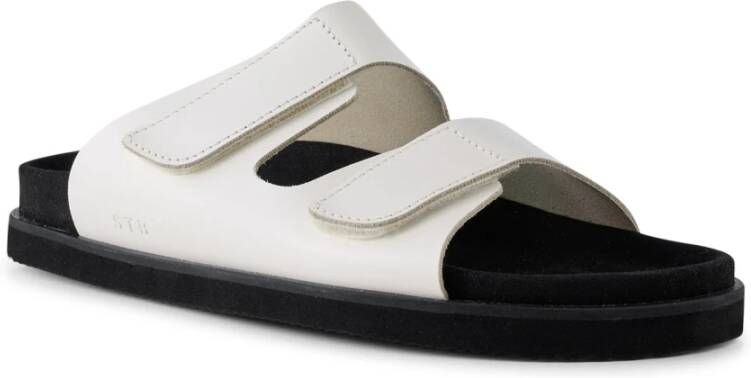Shoe the Bear Fern sandal leer OFF White Dames