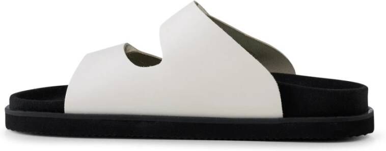 Shoe the Bear Fern sandal leer OFF White Dames