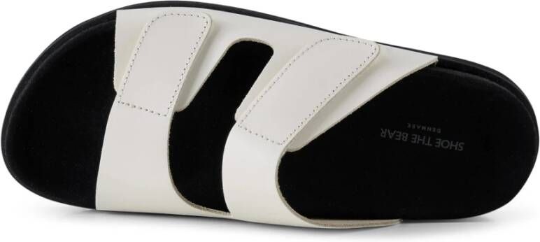 Shoe the Bear Fern sandal leer OFF White Dames