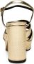 Shoe the Bear Gouden Leren Nova Strap Hak Yellow Dames - Thumbnail 7