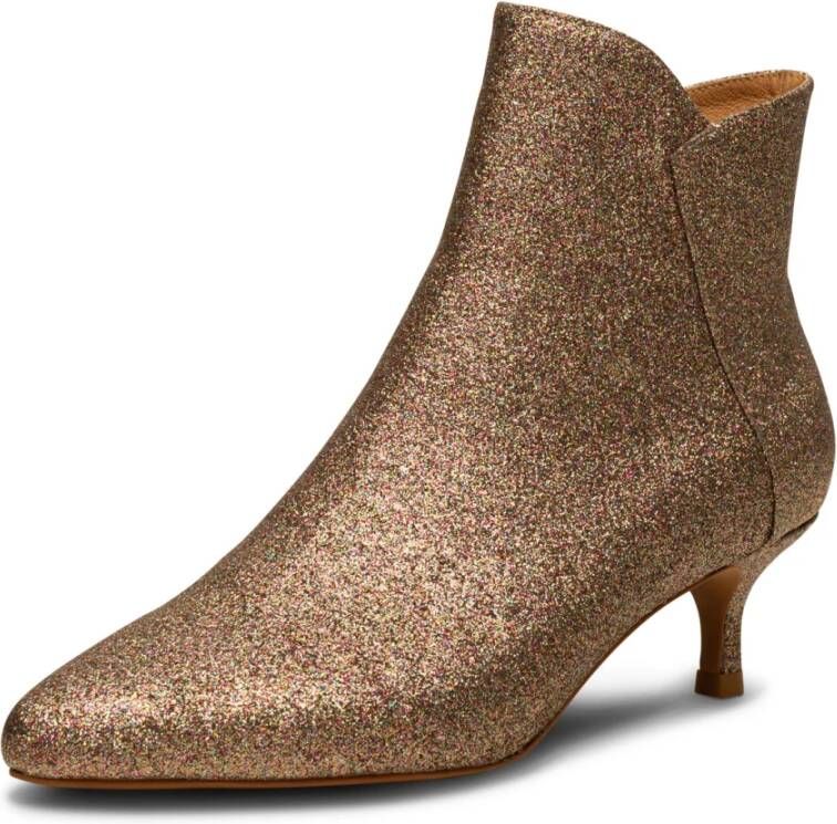 Shoe the Bear Glitter Bootie Multi Bruin Dames