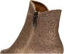 Shoe the Bear Glitter Leren Enkellaarsje Elegante Rits Brown Dames - Thumbnail 18