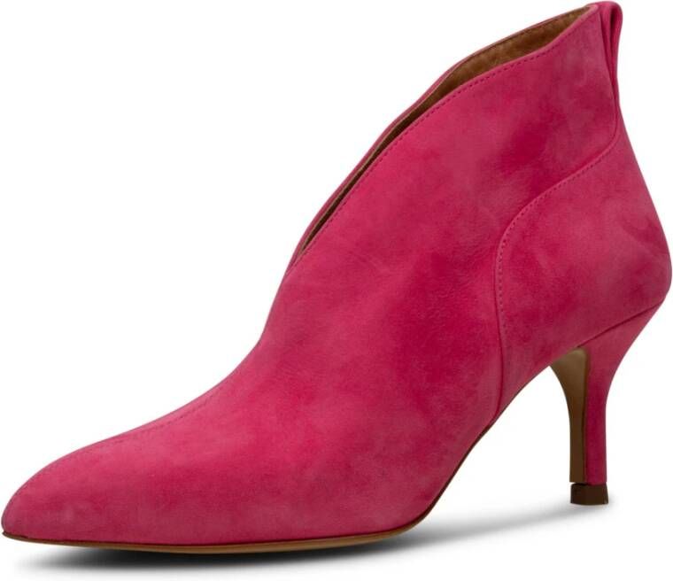 Shoe the Bear Fuchsia Suède Valentine Hak Roze Dames