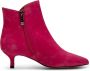 Shoe the Bear Fuchsia Suède Enkellaars Saga Roze Dames - Thumbnail 4