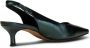 Shoe the Bear Maxine Leren Slingback Teal Metallic Groen Dames - Thumbnail 3